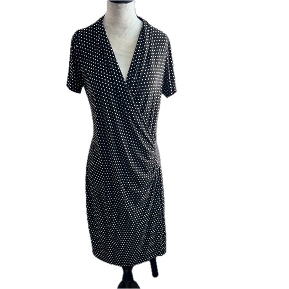 NWOT Madewell black w/white flowers dress, 6, - Picture 4 of 16